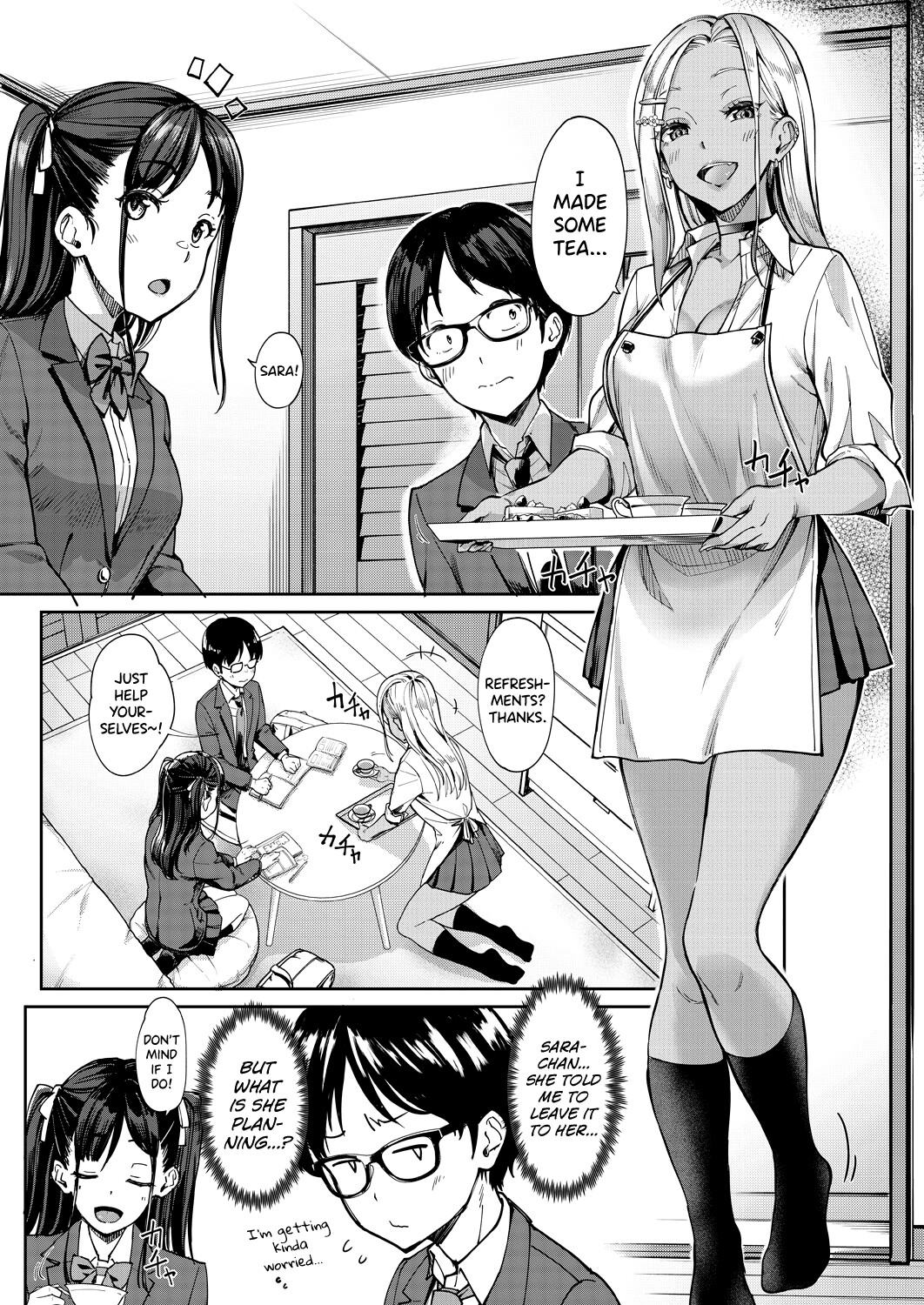 Hentai Manga Comic-My Girlfriend's Little Sister is a Carnivorous Gyaru-Chapter 2-12